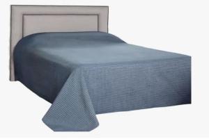 Colcha Cama De Casal Padrão Piquet Cobre Leito 2 M X 2,20 M Cor Marinho